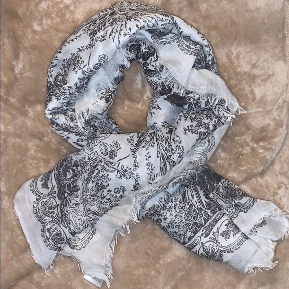 Floral Print Scarf